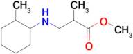 methyl 2-methyl-3-[(2-methylcyclohexyl)amino]propanoate