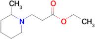 ethyl 3-(2-methylpiperidin-1-yl)propanoate