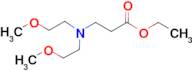 ethyl 3-[bis(2-methoxyethyl)amino]propanoate