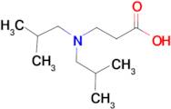 3-[bis(2-methylpropyl)amino]propanoic acid