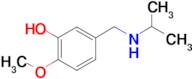 2-methoxy-5-{[(propan-2-yl)amino]methyl}phenol