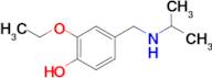 2-ethoxy-4-{[(propan-2-yl)amino]methyl}phenol