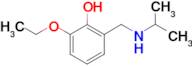 2-ethoxy-6-{[(propan-2-yl)amino]methyl}phenol