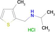 [(3-methylthiophen-2-yl)methyl](propan-2-yl)amine hydrochloride