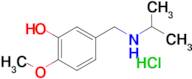 2-methoxy-5-{[(propan-2-yl)amino]methyl}phenol hydrochloride