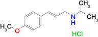 [(2E)-3-(4-methoxyphenyl)prop-2-en-1-yl](propan-2-yl)amine hydrochloride