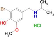 2-bromo-6-methoxy-4-{[(propan-2-yl)amino]methyl}phenol hydrochloride