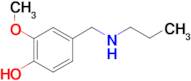 2-methoxy-4-[(propylamino)methyl]phenol