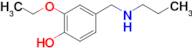 2-ethoxy-4-[(propylamino)methyl]phenol