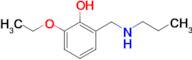 2-ethoxy-6-[(propylamino)methyl]phenol