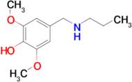 2,6-dimethoxy-4-[(propylamino)methyl]phenol