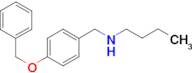 {[4-(benzyloxy)phenyl]methyl}(butyl)amine