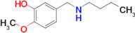 5-[(butylamino)methyl]-2-methoxyphenol