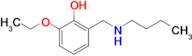 2-[(butylamino)methyl]-6-ethoxyphenol