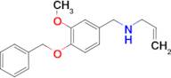 {[4-(benzyloxy)-3-methoxyphenyl]methyl}(prop-2-en-1-yl)amine