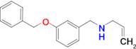 {[3-(benzyloxy)phenyl]methyl}(prop-2-en-1-yl)amine