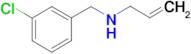 [(3-chlorophenyl)methyl](prop-2-en-1-yl)amine