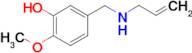 2-methoxy-5-{[(prop-2-en-1-yl)amino]methyl}phenol