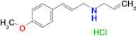 [(2E)-3-(4-methoxyphenyl)prop-2-en-1-yl](prop-2-en-1-yl)amine hydrochloride