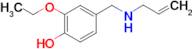 2-ethoxy-4-{[(prop-2-en-1-yl)amino]methyl}phenol