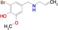 2-bromo-6-methoxy-4-{[(prop-2-en-1-yl)amino]methyl}phenol