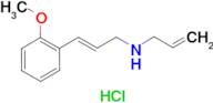 [(2E)-3-(2-methoxyphenyl)prop-2-en-1-yl](prop-2-en-1-yl)amine hydrochloride