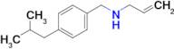 {[4-(2-methylpropyl)phenyl]methyl}(prop-2-en-1-yl)amine