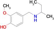 4-{[(butan-2-yl)amino]methyl}-2-methoxyphenol