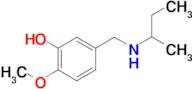 5-{[(butan-2-yl)amino]methyl}-2-methoxyphenol