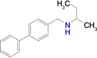 ({[1,1'-biphenyl]-4-yl}methyl)(butan-2-yl)amine