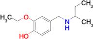 4-{[(butan-2-yl)amino]methyl}-2-ethoxyphenol