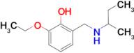 2-{[(butan-2-yl)amino]methyl}-6-ethoxyphenol