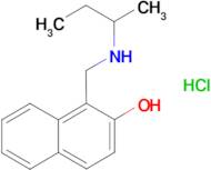 1-{[(butan-2-yl)amino]methyl}naphthalen-2-ol hydrochloride