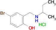 4-bromo-2-{[(butan-2-yl)amino]methyl}phenol hydrochloride