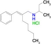 (butan-2-yl)[(2E)-2-(phenylmethylidene)heptyl]amine hydrochloride