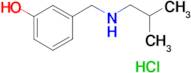 3-{[(2-methylpropyl)amino]methyl}phenol hydrochloride