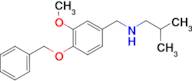 {[4-(benzyloxy)-3-methoxyphenyl]methyl}(2-methylpropyl)amine