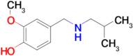 2-methoxy-4-{[(2-methylpropyl)amino]methyl}phenol