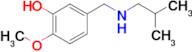 2-methoxy-5-{[(2-methylpropyl)amino]methyl}phenol