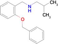 {[2-(benzyloxy)phenyl]methyl}(2-methylpropyl)amine