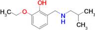 2-ethoxy-6-{[(2-methylpropyl)amino]methyl}phenol