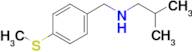 (2-methylpropyl)({[4-(methylsulfanyl)phenyl]methyl})amine