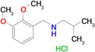 [(2,3-dimethoxyphenyl)methyl](2-methylpropyl)amine hydrochloride