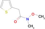 N-methoxy-N-methyl-2-(thiophen-2-yl)acetamide