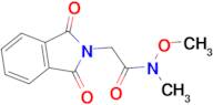 2-(1,3-dioxo-2,3-dihydro-1H-isoindol-2-yl)-N-methoxy-N-methylacetamide