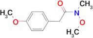 N-methoxy-2-(4-methoxyphenyl)-N-methylacetamide