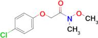 2-(4-chlorophenoxy)-N-methoxy-N-methylacetamide