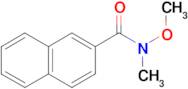 N-methoxy-N-methylnaphthalene-2-carboxamide