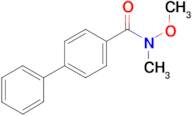 N-methoxy-N-methyl-[1,1'-biphenyl]-4-carboxamide