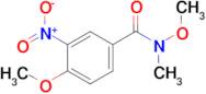 N,4-dimethoxy-N-methyl-3-nitrobenzamide